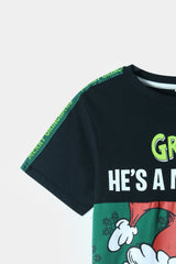 Kids Premium Quality Cut & Sew Printed Cotton T-Shirt
