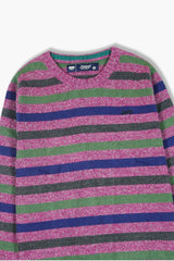 Jeep Multicolor Striped Cotton Sweater – 100% Cotton | Winter Collection