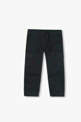 Kids 6 Pocket Denim Trouser Black
