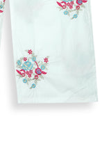 Girls Embroidered 3-Piece Suit – Tilla & Multihead Work with Motif Trouser