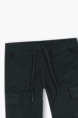 Kids 6 Pocket Denim Trouser Black