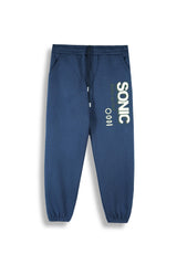 Kids Sonic Tracksuit – 100% Cotton Fleece | Zipper Hoodie & Jogger Set
