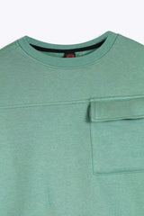 Boys Utility Fleece Tracksuit – Mint Green