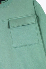 Boys Utility Fleece Tracksuit – Mint Green