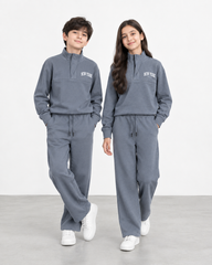 Kids New York Quarter-Zip Sweatshirt & Jogger Tracksuit Set