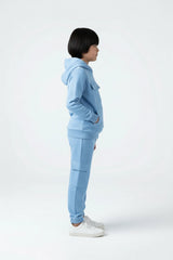 Boys Utility Fleece Tracksuit – Sky Blue
