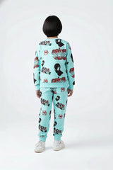 Kids Spider-Man Allover Printed Tracksuit | 100% Cotton Fleece