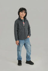 Kids’ Zip-Up Interlock Sports Jacket – Soft, Durable, and Stylish