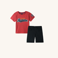 Boys T Shirt Pair with Short