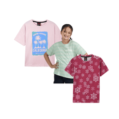 Combo of 3 Girls T shirts Snoopy