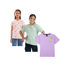 Combo of 3 Girls T shirts Unicorn