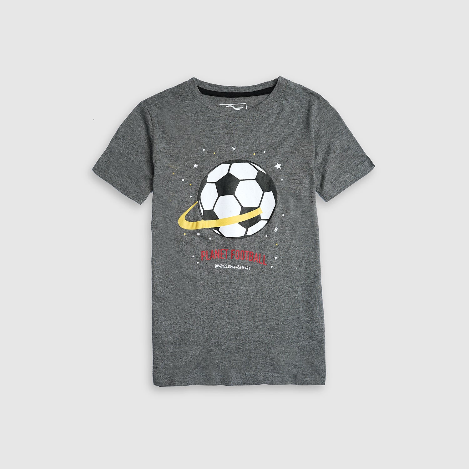 Pure Cotton Football Graphic T-Shirt