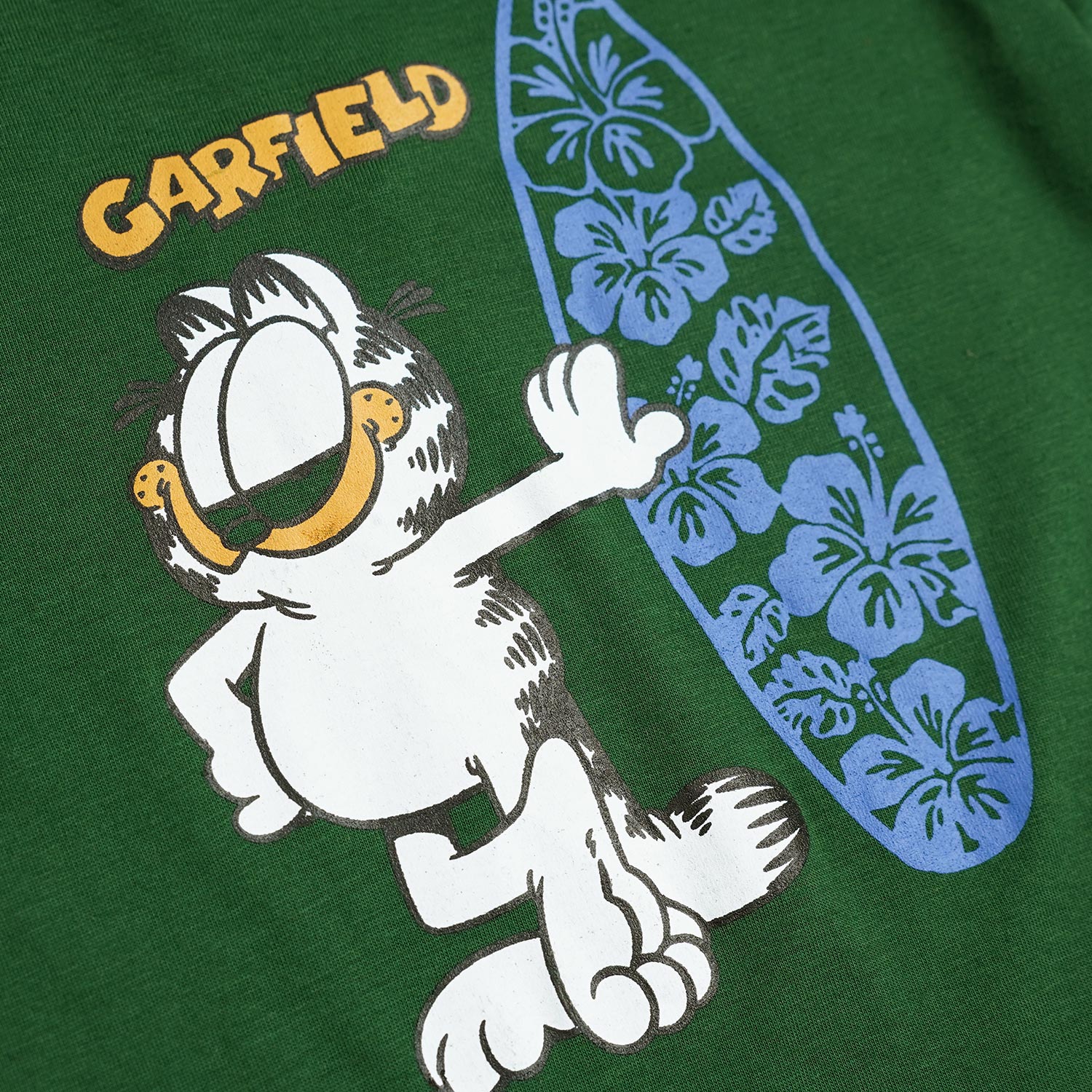 Boys Pure Cotton "Garfield" Slogan T-Shirt