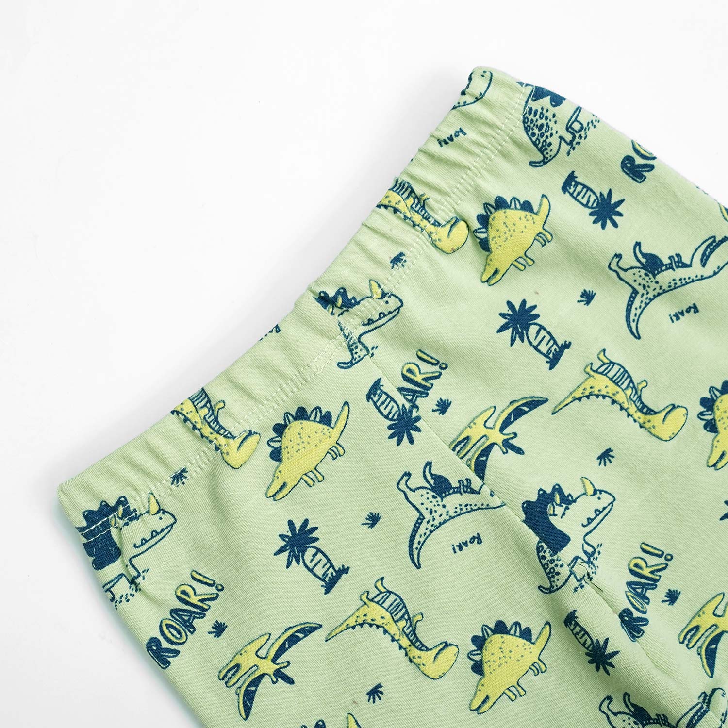Cotton All-Over Dino Printed Leggings