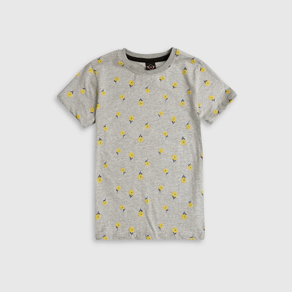 Kids Soft Cotton All Over Printed T-Shirt