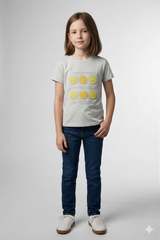 Embosed Smily T Shirt