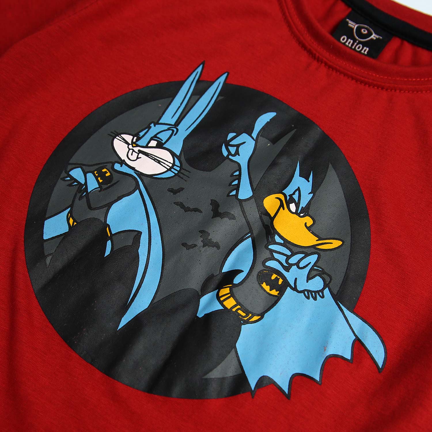 Boys Pure Cotton Batbunny & Donald Duck Graphic T-Shirt