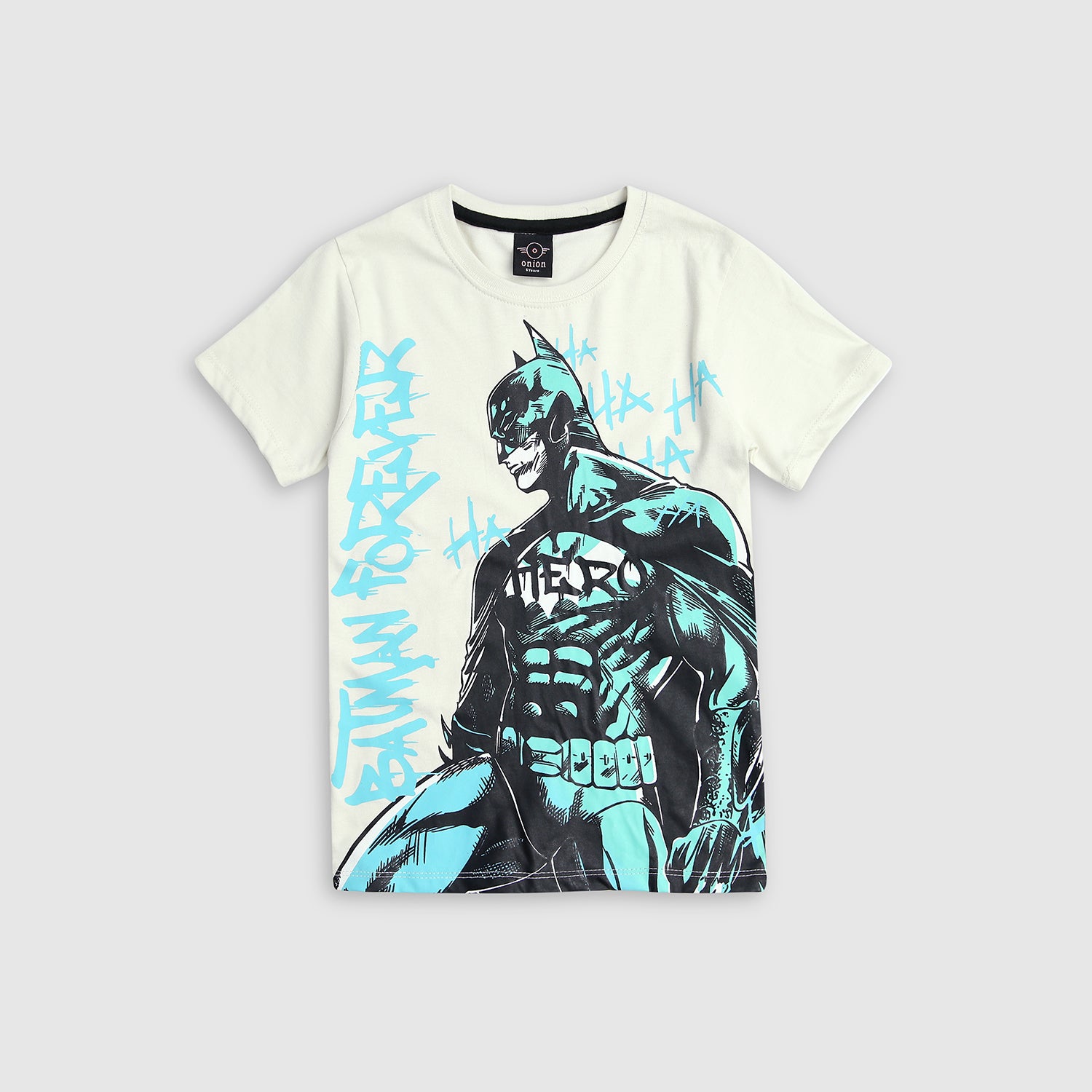 Boys Pure Cotton "Batman" Graphic T-Shirt