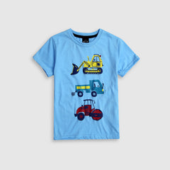 Boys Soft Cotton Printed T-Shirt