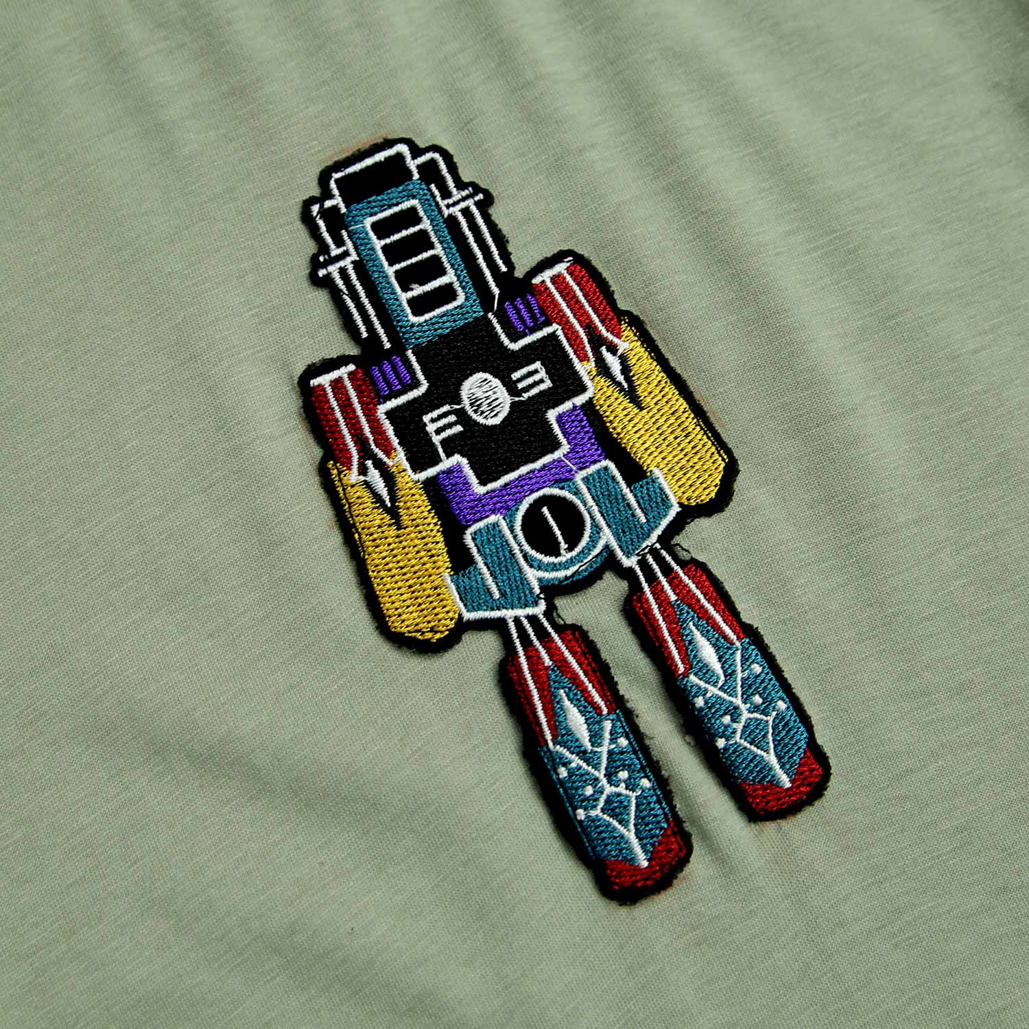 Boys Pure Cotton "Robot" Graphic T-Shirt