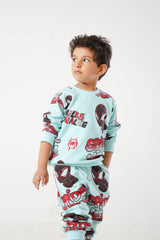 Kids Spider-Man Allover Printed Tracksuit | 100% Cotton Fleece