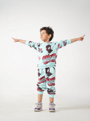 Kids Spider-Man Allover Printed Tracksuit | 100% Cotton Fleece