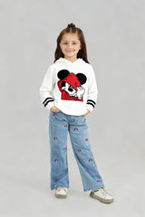 Mickey Mouse Short Body Hoodie – 100% Cotton Terry